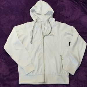 NWT EXCLUSIVE Men's White Windbreaker, Sensation